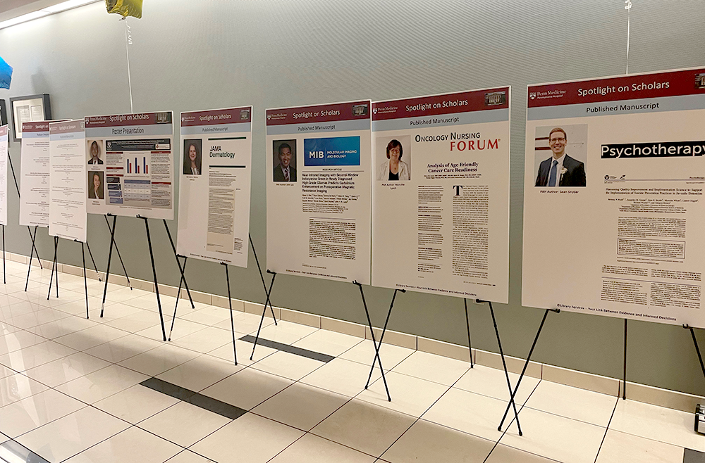 Spotlight on Scholars research posters
